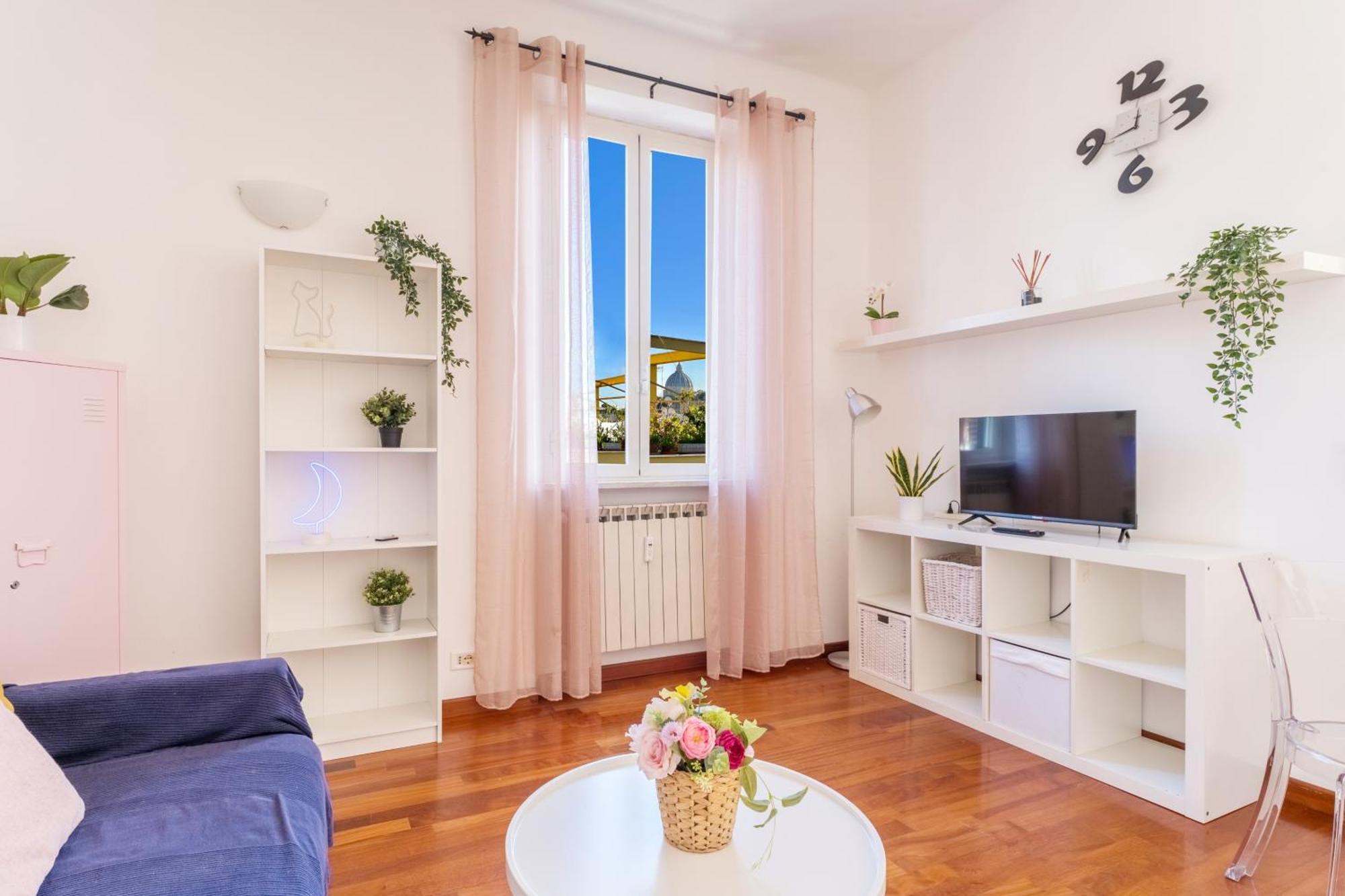 Welcome Dhome - Cozy Penthouse With St. Peter View Rome Buitenkant foto