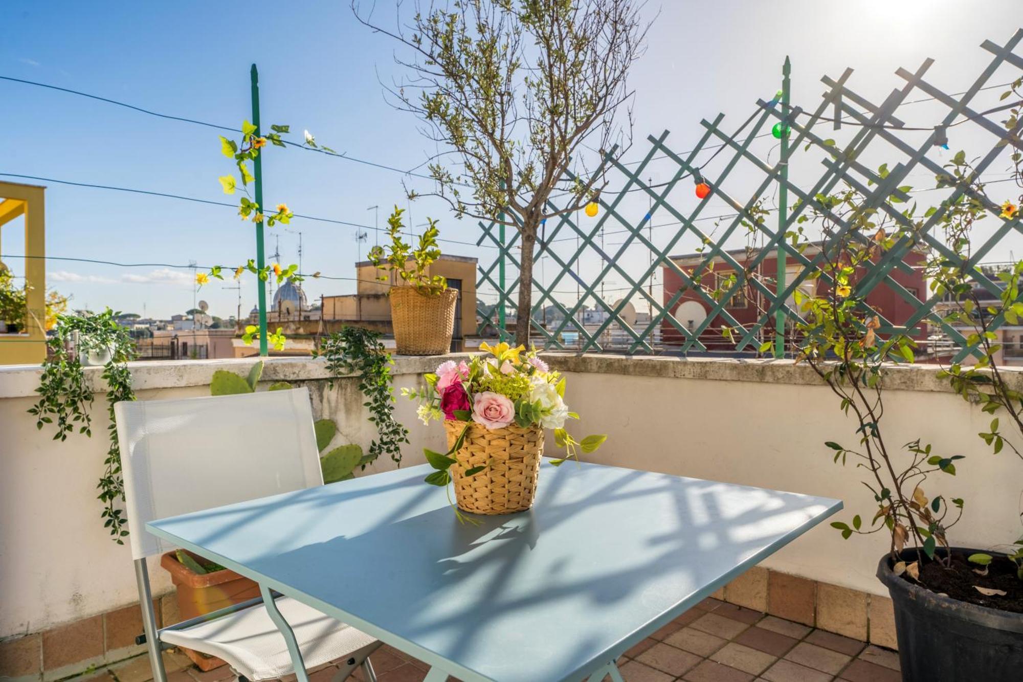 Welcome Dhome - Cozy Penthouse With St. Peter View Rome Buitenkant foto